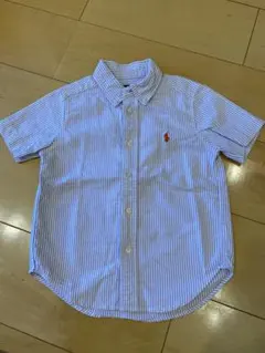 Ralph Lauren 半袖シャツ 4/4T ストライプ