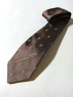 Aquascutum シルクネクタイ ブラウン