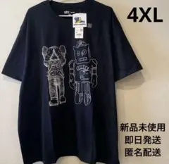 ▪️新品・未使用▪️ カウズ + ウォーホルTシャツブラック 4XL