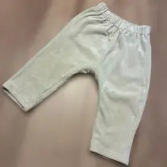 GU コーデュロイ オフホワイト 裏起毛 サイズ80