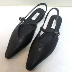 新品未使用 MILLIWM×URBAN RESEARCH Vカットパンプス23黒のサムネイル