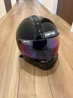 SIMPSON M30 マットブラック ミラーシールド サイズ61 - メルカリ