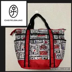 カステルバジャック★ナイロン 総柄 トートバッグのサムネイル
