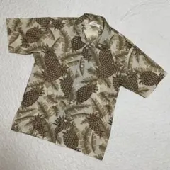 X-large エクストララージ アロハシャツ パイナップル柄 L - メルカリ