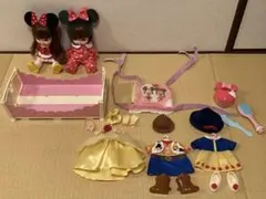 【美品】レミンちゃん、ソランちゃん　着せ替え　ベル　ウッディ　白雪姫？