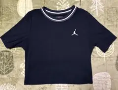 JORDAN ブラック 半袖 ニット M