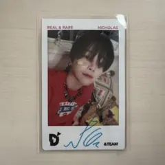 &TEAM D'PARTMENT DICON チェキ NICHOLAS ニコラス
