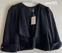 anySISのフォーマルジャケット　ブラック　タグ付 Mサイズ