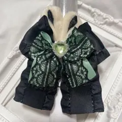 キンブレリボン ❤︎ 黒 × ミント（ 水色 . 緑 ）❤︎