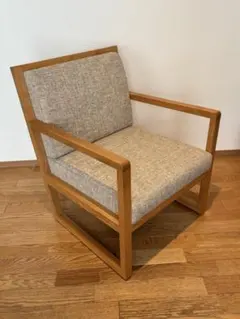 【AD CORE】ラウンジチェア 1PソファA-MODEオーク椅子 【ADコア】