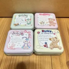 ディズニーキャラクター空き缶4個セット