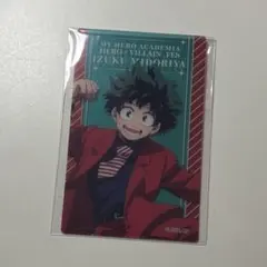 【匿名配送】ヒロアカ ヒロヴィラフェス クリアカード 緑谷