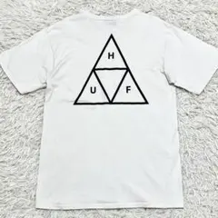 HUF ハフ ロゴ Tシャツ ホワイト 白 バックプリント 半袖 Mサイズのサムネイル