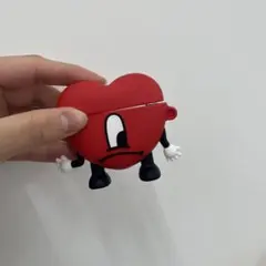 AirPods3ケース　赤　ハート