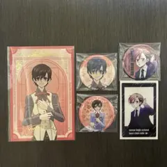 桜蘭高校ホスト部 20周年 藤岡ハルヒ ハート缶バッジ アクリルリング