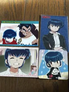 うる星やつら　竜之介　ブロマイド　コースター　セット