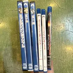 ミッション:インポッシブル DVD 1-6作セット 4.5.6作はBlu-ray
