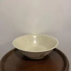 ☆早い者勝ち！【超希少】青線飯碗 豆皿風にも使える和食器！白色の