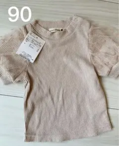 ブランシェス　ピンクベージュ Tシャツ 90cm