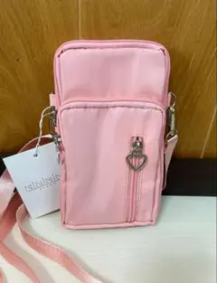 新品未使用/MINIMINI ピンク ショルダーバッグ