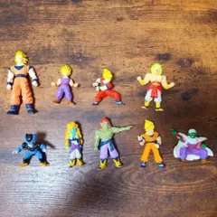 【当時物】ドラゴンボールZ ミニフィギュア 9体 ブロリー ボージャック