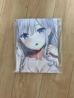 美少女 抱き枕カバー 160×50cm 銀髪 青い瞳 キャラクター