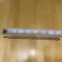 ゴールド チェーンブレスレット カニカン式