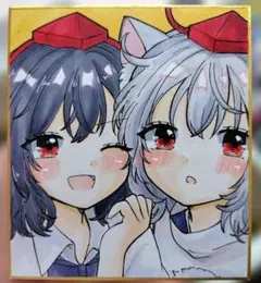 手描きイラスト☆東方project 射命丸文 犬走椛