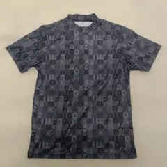TIGORA ゴルフシャツ【M】モックネック ブラック Tシャツ 黒のサムネイル