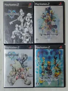 【ps2】KINGDOM HEARTS 4作品セット（送料込み）