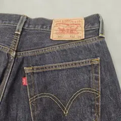 Levi's 501 ストレートデニム ダークブラック W32 L34