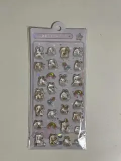 ボンボンドロップシール うさぎ