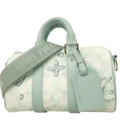 「未使用品」ルイ・ヴィトン アクアガーデン キーポルバンドリエール25