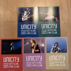UNISON SQUARE GARDEN 会報誌 5冊セット　ユニマグ
