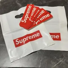 ア*リ様 Supreme ショッパーとステッカーセット