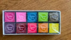 スタンプ台　20色セット　結婚式