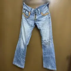 BUFFALO JEANS ライトブルー フレアデニムのサムネイル