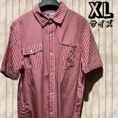 ◇リアルビーボイス◇半袖◇シャツ◇チェック柄◇サイズXＬ◇クリーニング済み◇のサムネイル