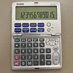 CASIO BF-750 金融電卓