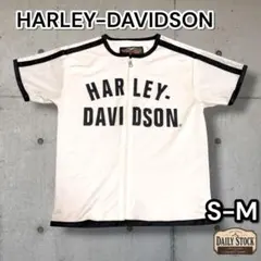 【HARLEY-DAVIDSON】フルジップゲームシャツY2K レディースS-Mのサムネイル
