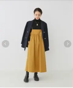 spick＆span　サロペットスカート