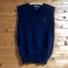 ポロバイラルフローレンのVネックニットベスト