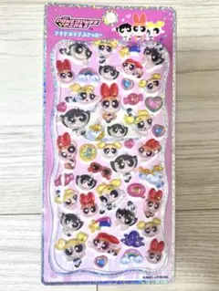 【正規品】パワーパフガールズ　プチドロップステッカー　カミオジャパン