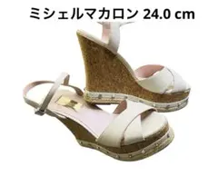 ♡MichellMacaronコルクソール ウェッジソール サンダルのサムネイル