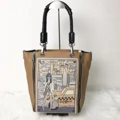 【美品】バーバラリール 4ジップ トートバッグ ショルダーバッグ スタッズのサムネイル