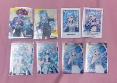 ホロライブ こぼ・かなえる チェキ風ブロマイドカード ウエハース 8枚セット