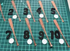 152→野球ボール ダイカット