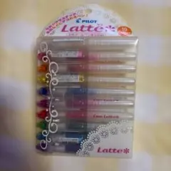 PILOT Latte 水性ボールペン 10色セット 0.5mm 平成のサムネイル