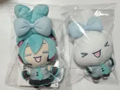 初音ミク×シナモロール マスコット ぬいぐるみ　SEGA プライズ