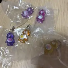 ケアベア クリアマスコットチャーム2 1 めじるしアクセサリー　まとめ売り